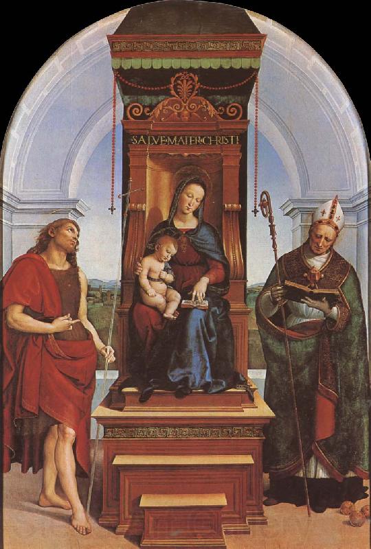 RAFFAELLO Sanzio Virgin Mary and her son Germany oil painting art